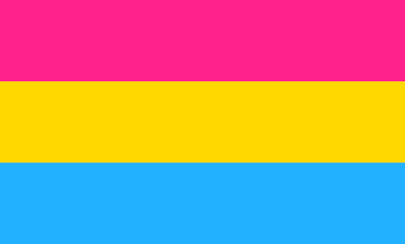 bandeira pansexual